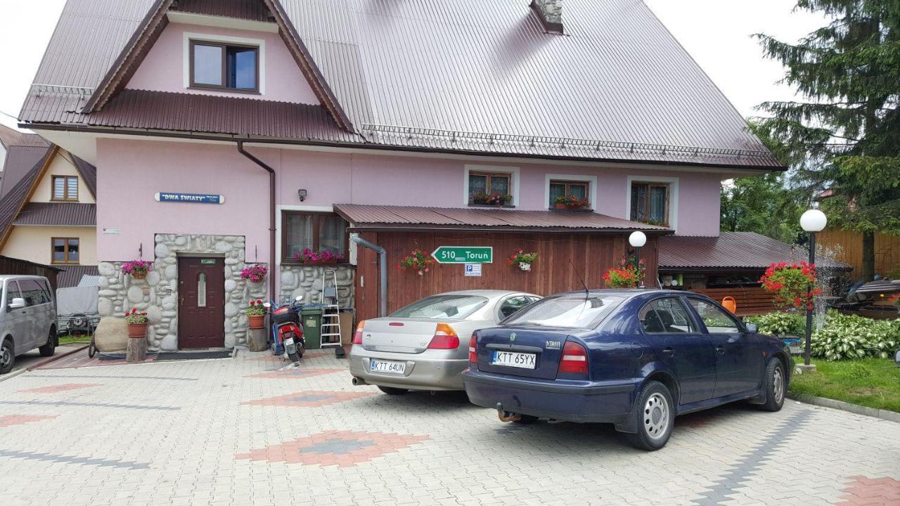 Ferienwohnung Dom Wczasowy Dwa Swiaty Bukowina Tatrzańska Exterior foto